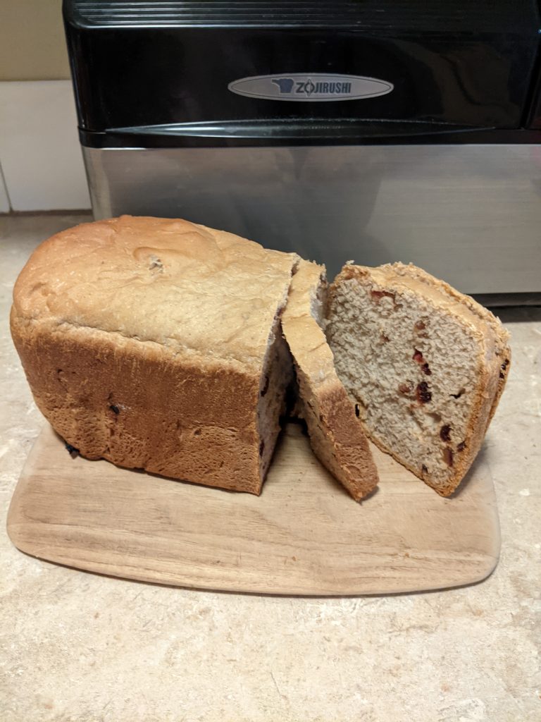 Easy Cranberry Walnut Sweet Bread