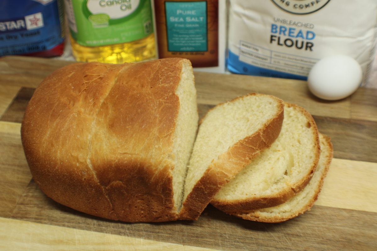 Bread Machine White Bread Loaf