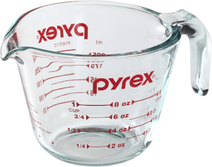 Pyrex measuring cup