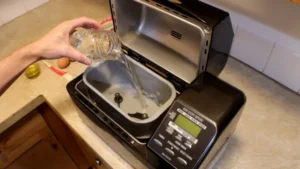 Adding water to Zojirushi Bread Machine