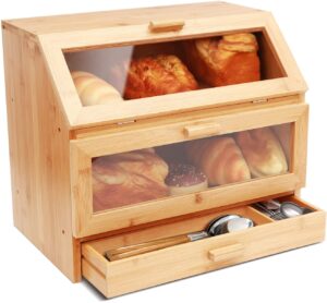 countertop bread box